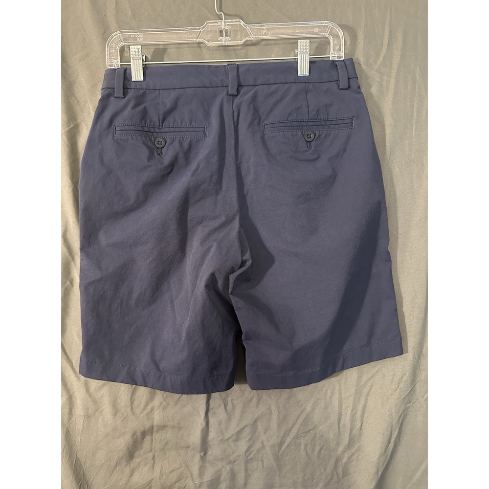 Vineyard Vines Chino Shorts Mens 28 Blue OTG On-The-Go 8" Inseam Stretch Casual - Picture 2 of 7